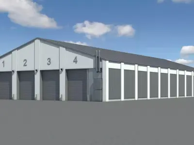 Warehouse 11 3D model