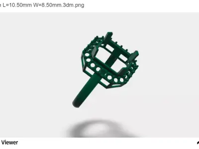 Women Ring With Asscher Cut Center Stone 3D print model