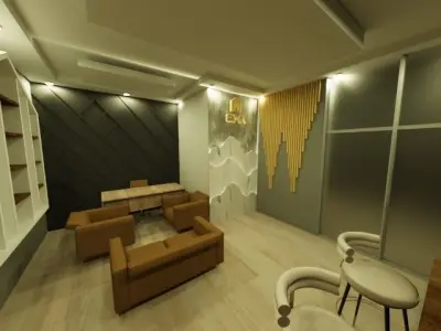 office project  3D model