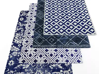 Rugs set203 3D model