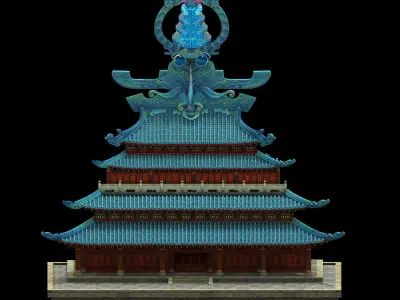 3D selection interface - architecture 3D model