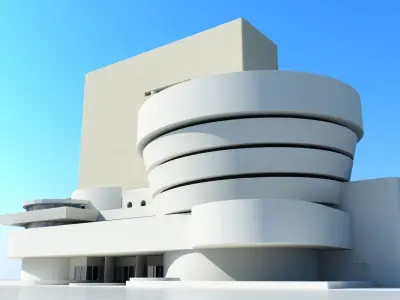 Solomon R Guggenheim Museum 3D model