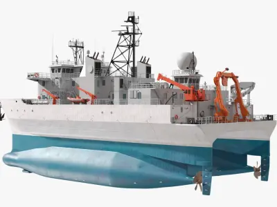  Oceanographic Research Vessel 