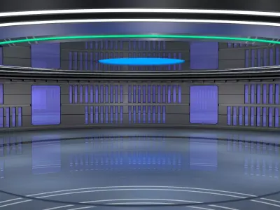 Sci Fi Room Interior 3D model