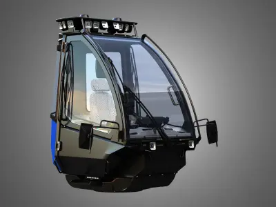 H21D Forestry Cabin 3D model