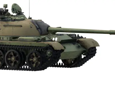 TYPE 59 MAiIN BATTLE TANK 3D model