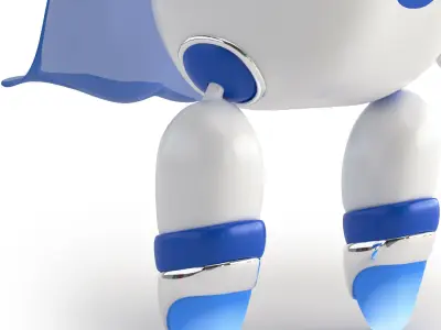 Astro Robot  3D model