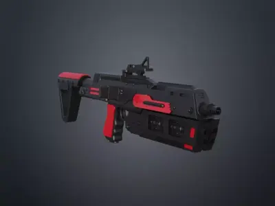 Sith Trooper  W48 Blaster 3D print model