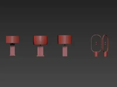 Table lamp 4 3D model purchase