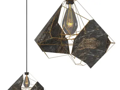 Voronoi lamp 3D model