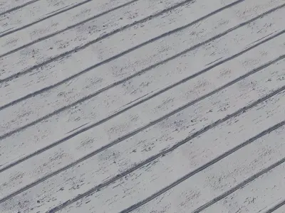 Weathered Teal Painted Wood Planks PBR Texture 4K Texture