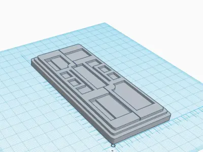 Kylo Ren- Beltbuckle 3D model