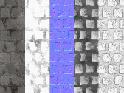 Cobblestone Material Texture