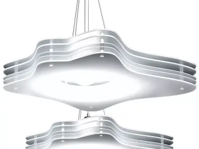 LAMP CLOUD H1 DESIGN TOYO ITO FOR ROTALIANA 3D model