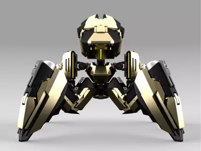 Quadbot 212F 3D model