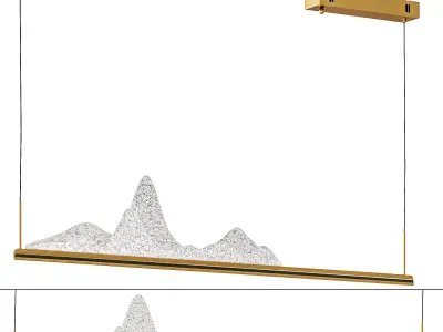 Joan Chandelier by Noho Home 3D model