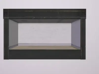 Shopfront CORE Low-poly 3D model