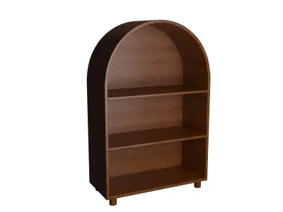 Free 3D Model Arch Kids Bookshelf 122cm Free 3D model