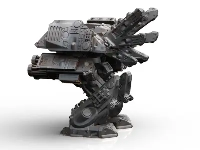 Mech- Odium Regional Purifier Mech 3D print model