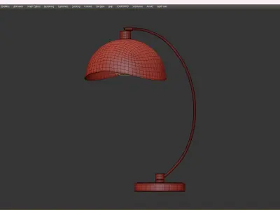Nova of California Luna Bella Desk Lamp Low-poly 3D model