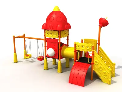 Space Metal Playground 056 3D model