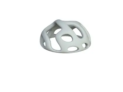 SciFi Cube Object No 45843 Low Poly Shape Low-poly 3D model