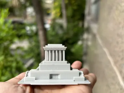 Ho Chi Minh Mausoleum in 3D 3D print model