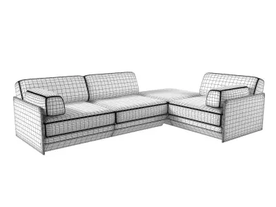 DS 76 Corner Sofa 3D model