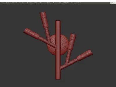 LIVNY SCONCE Low-poly 3D model