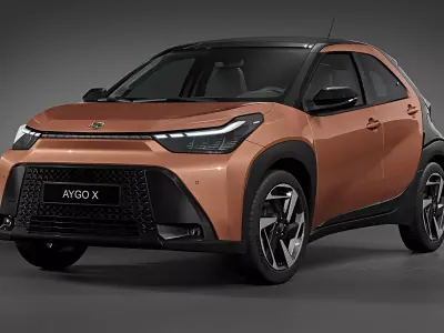 2026 Toyota Aygo X Hybrid 3D model