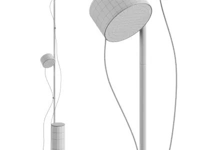 Post Floor lamp by Muuto 3D model