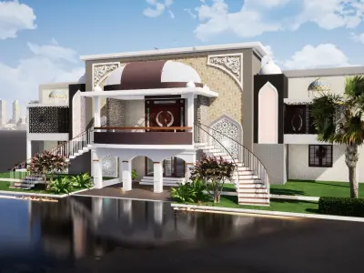 Marriage Hall 1 3D model