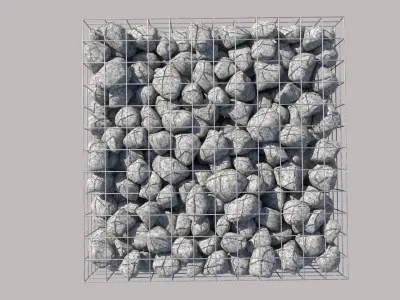 Gabion Cube 3D model