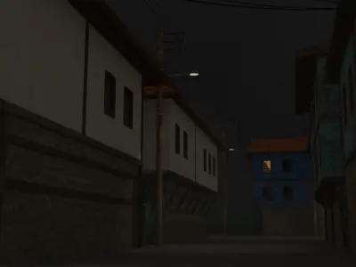 village center 3D model