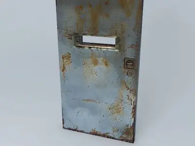 Resident Evil 4 Ashley's Jail Door Free 3D model