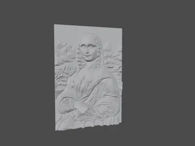 Mona Lisa 3D  3D model