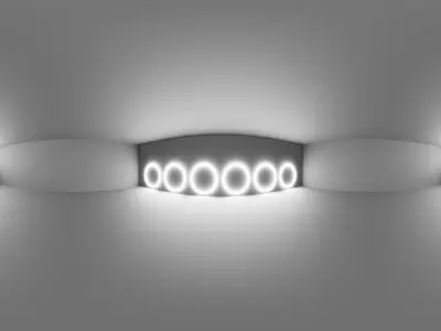 Abstract Studio  Geometric Lights  5 HDRI Collection 3D model