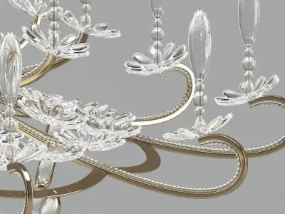 Chandelier 02 3D model
