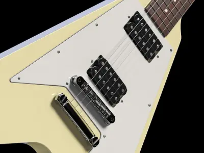  Gibson Flying V Ivory 