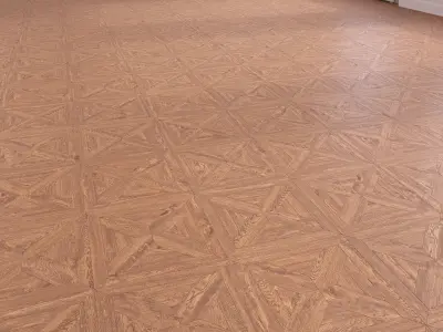 Parquet - Laminate - Wooden floor Low-poly 3D model 20