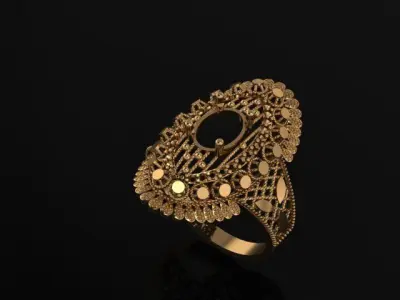  women fusion ring 3d print ultra light 3D print model