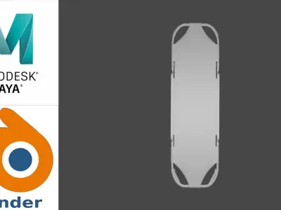 Stretcher - Camilla  3D model