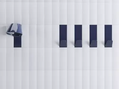 ceramic functional tiles 3D model