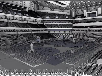 Gainbridge Fieldhouse 3D model