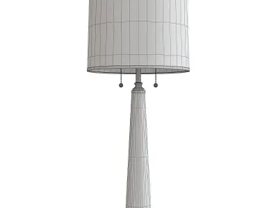 Chelsea House Bubble Glass Column Table Lamp Low-poly 3D model