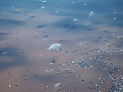 Ciudad Nezahualcoyotl Mexico City Landscape 3D Model 3D model