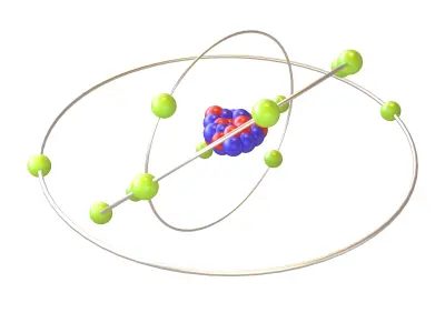 Magnesium Chemical Element v2 003 Low-poly 3D model