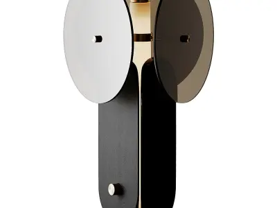 Arch Table Lamp by Douglas and Bec 2 Color 3D model