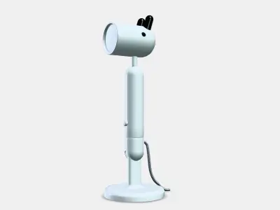 KRUX LED desk lamp Low-poly 3D model