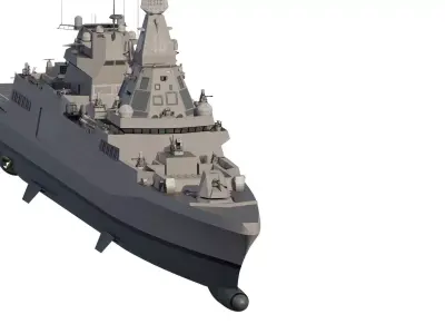 NAVY MULTIROLE  FRIGATE SPARTAN CLASS 3D model